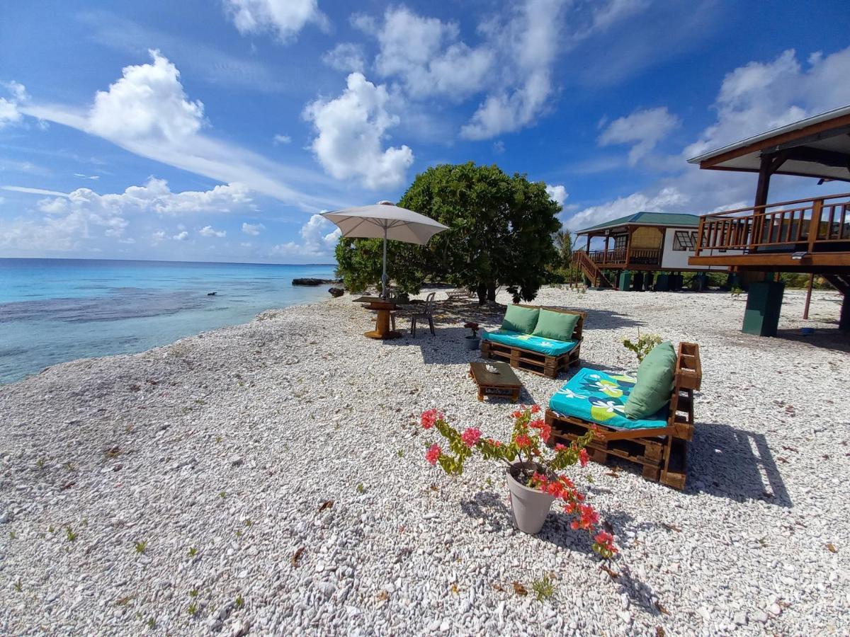 Fafapiti Lodge Fakarava Bagian luar foto