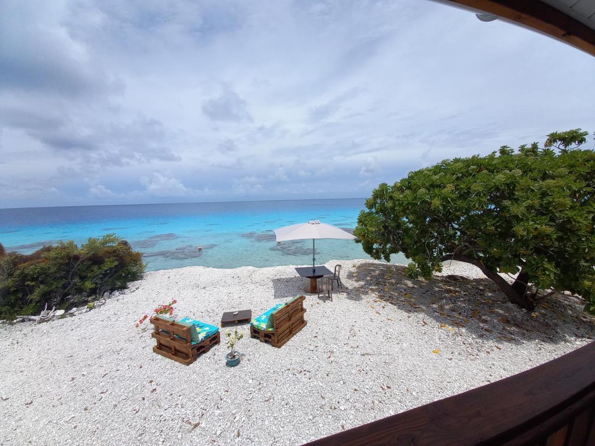 Fafapiti Lodge Fakarava Bagian luar foto