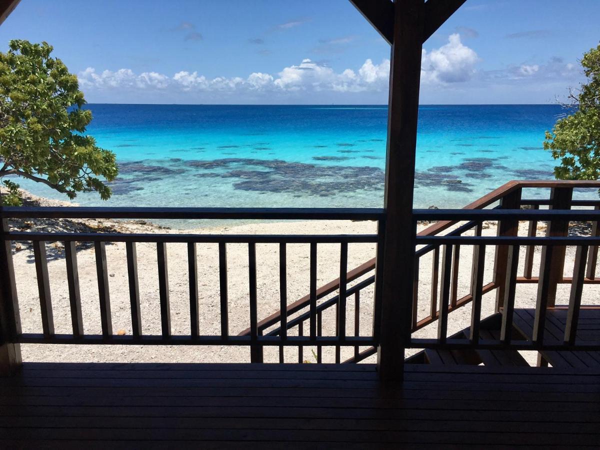 Fafapiti Lodge Fakarava Bagian luar foto